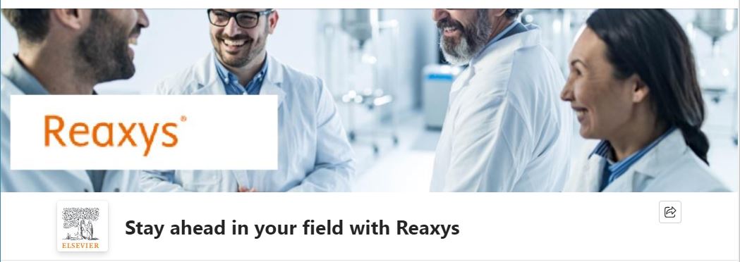【活動】Reaxys化學資料庫-線上教育訓練